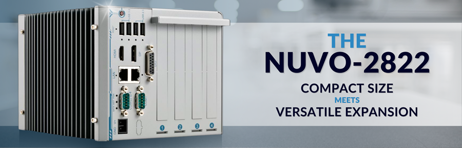 Compact Size Meets Versatile Expansion in the Nuvo-2822